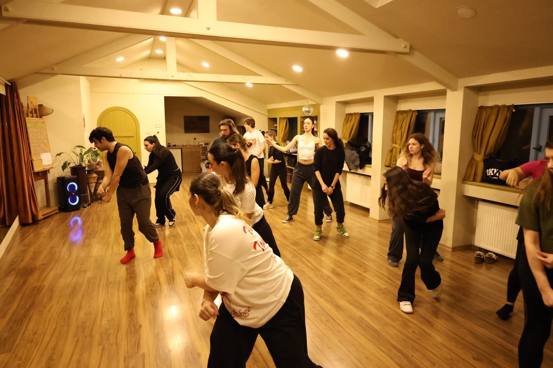 Techne Lab sahne performansı
